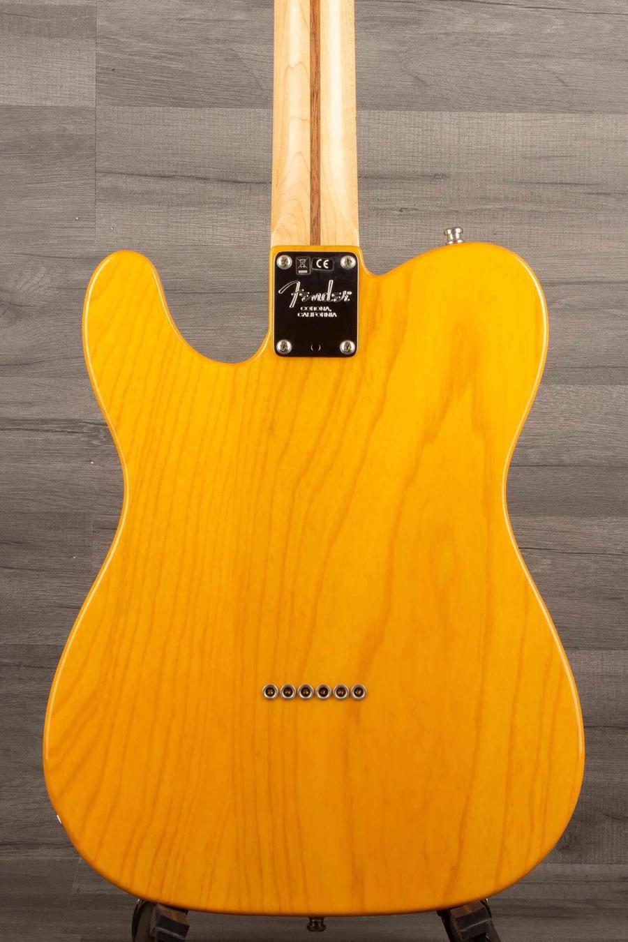 USED - Fender American Pro Telecaster - Butterscotch blonde, Maple neck