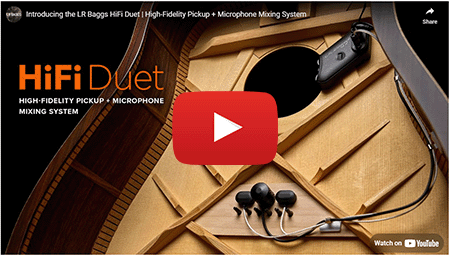 LR BAGGS HIFI DUET HI-FIDELITY PICKUP + SILO MIC