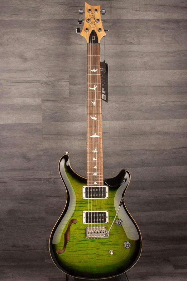 PRS CE24 Semi Hollow Eriza Verde Smokeburst - MusicStreet