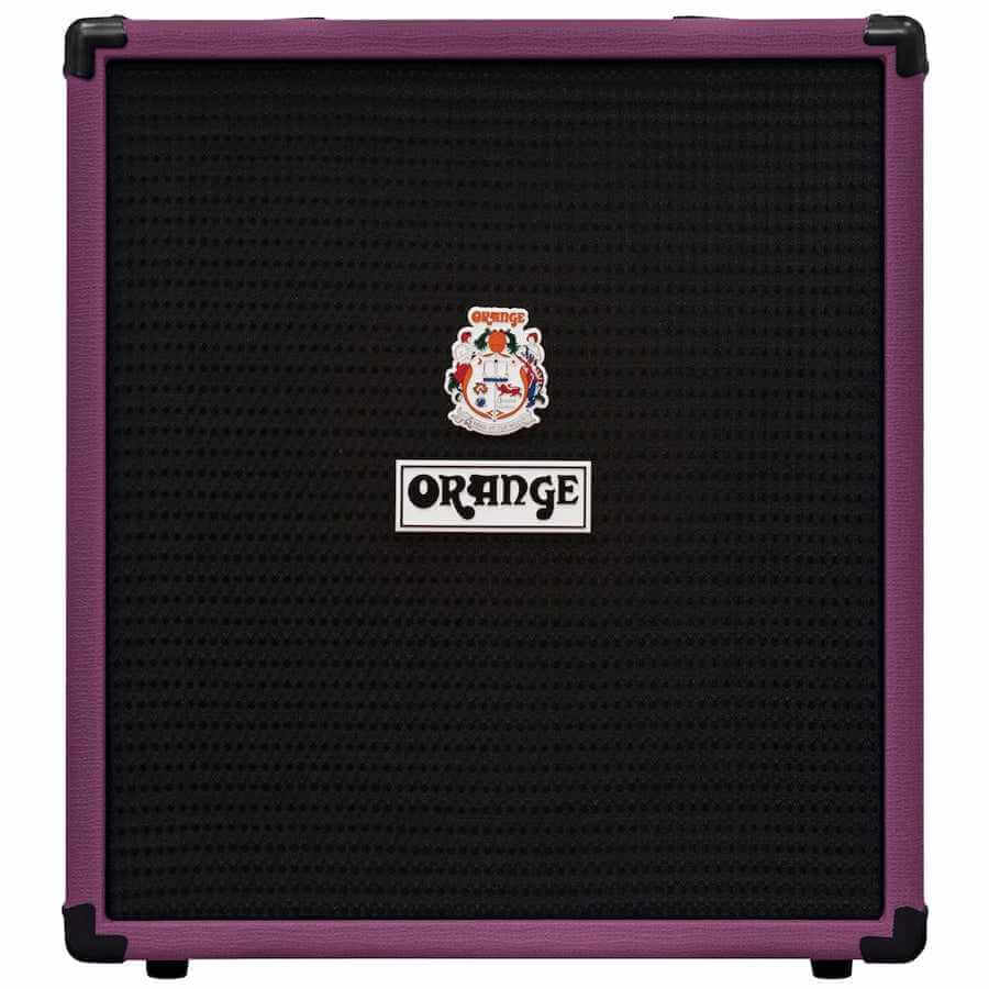 Orange Crush Bass 50 Guitar Amplifier Glen Hughes Ltd Combo - Purple