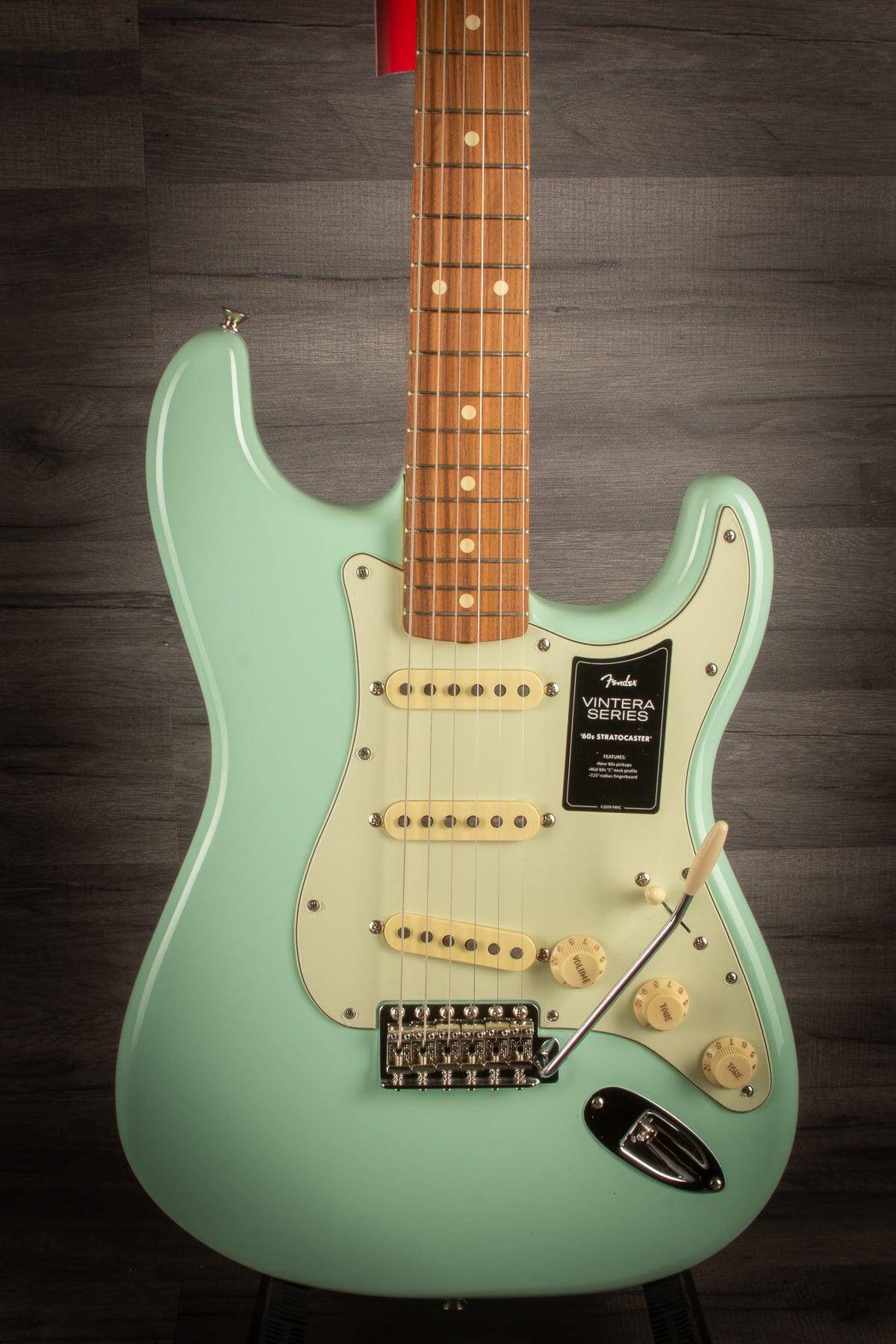 Fender vintera surf deals green