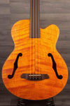 Aria FEB F2/FL Fretless Acoustic Bass Natural - MusicStreet