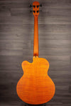 Aria FEB F2/FL Fretless Acoustic Bass Natural - MusicStreet