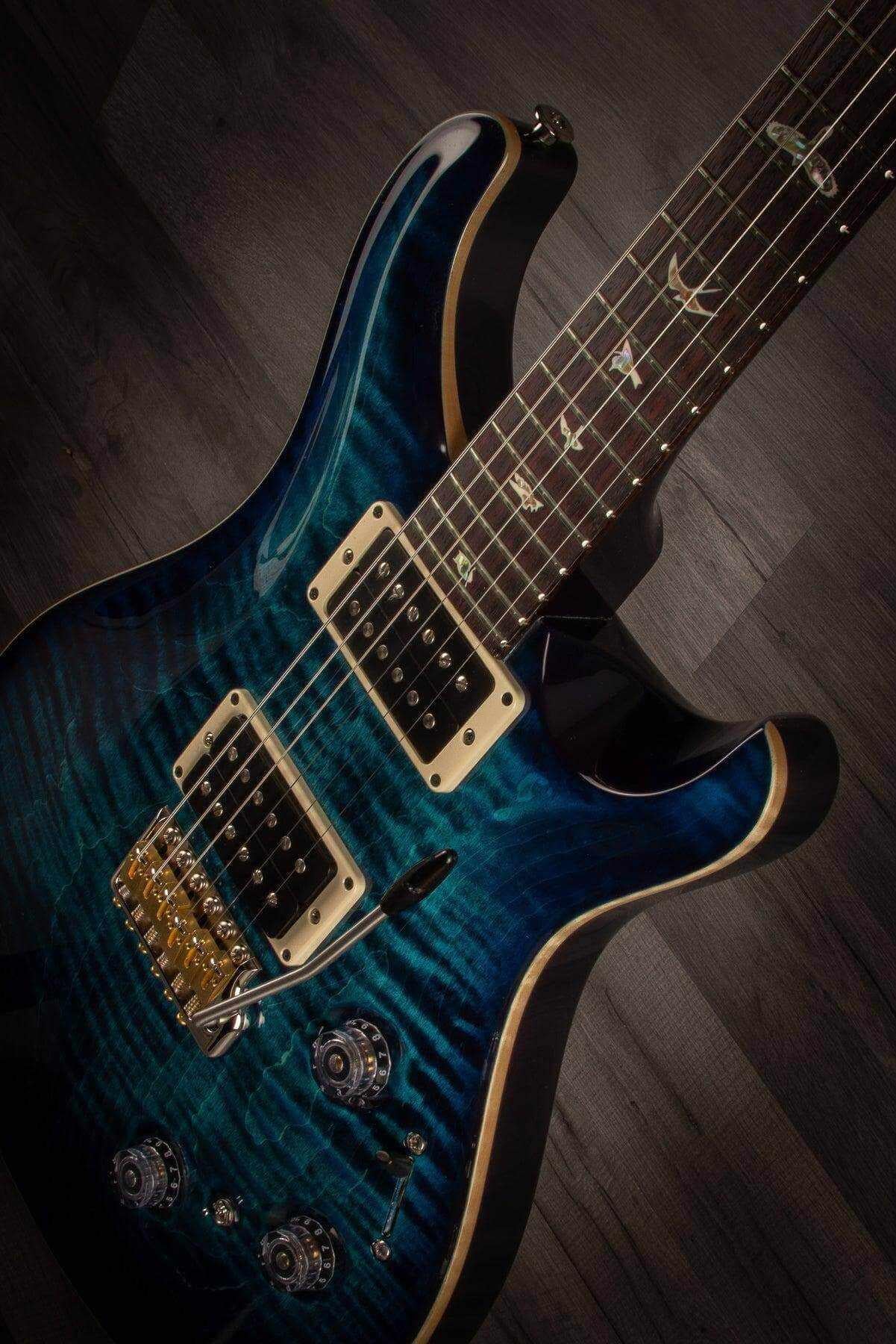 PRS Custom 24 Piezo, Cobalt Blue #0346379