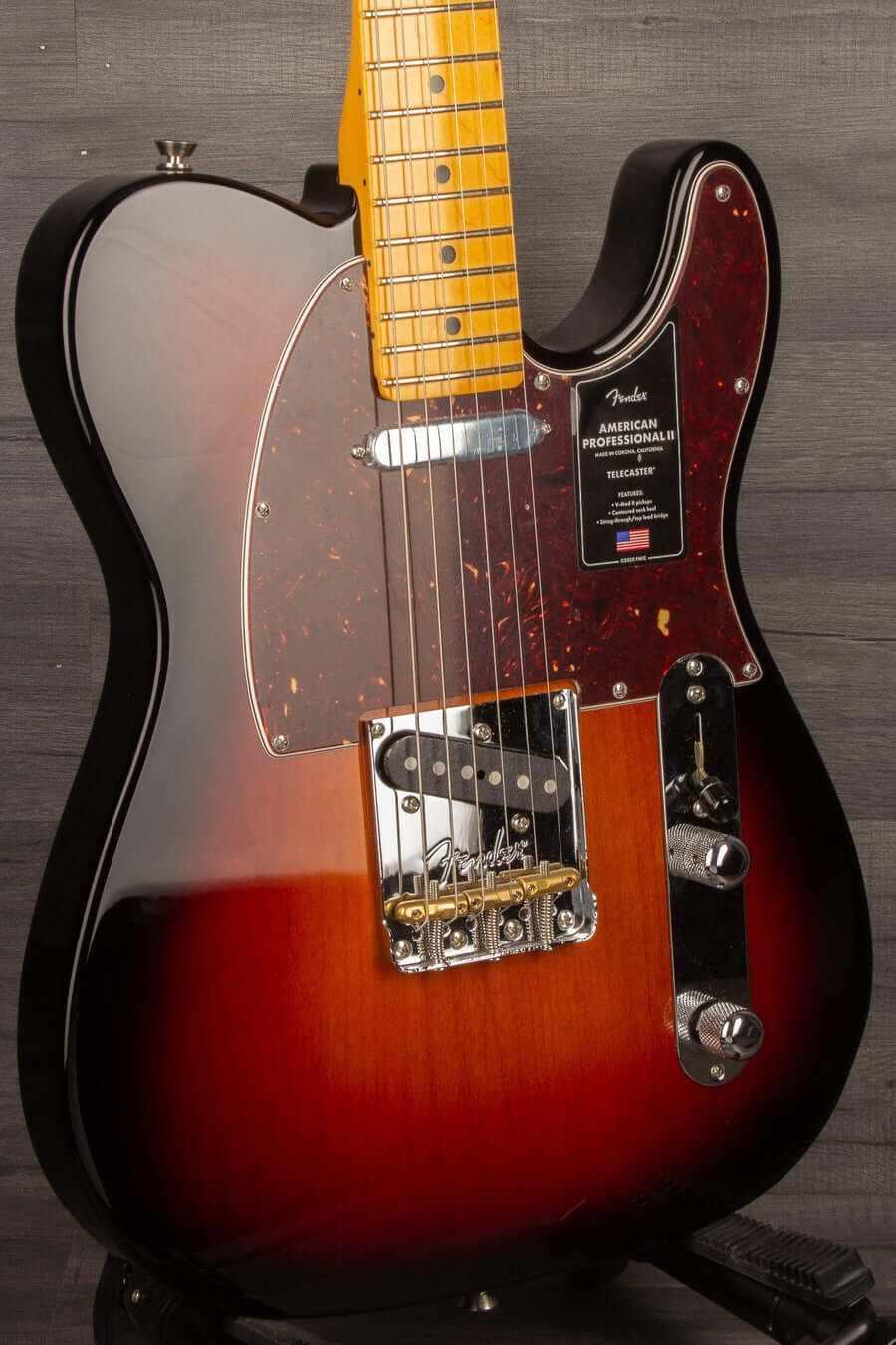 Fender American Professional II Telecaster - 3 tone sunburst