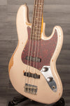 Fender - Flea Signature Jazz Bass (Roadworn Shell Pink) - MusicStreet