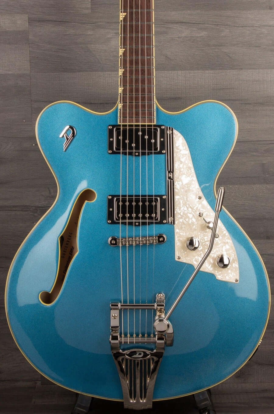 Duesenberg Fullerton Elite Catalina Blue With Hard Case | MusicStreet