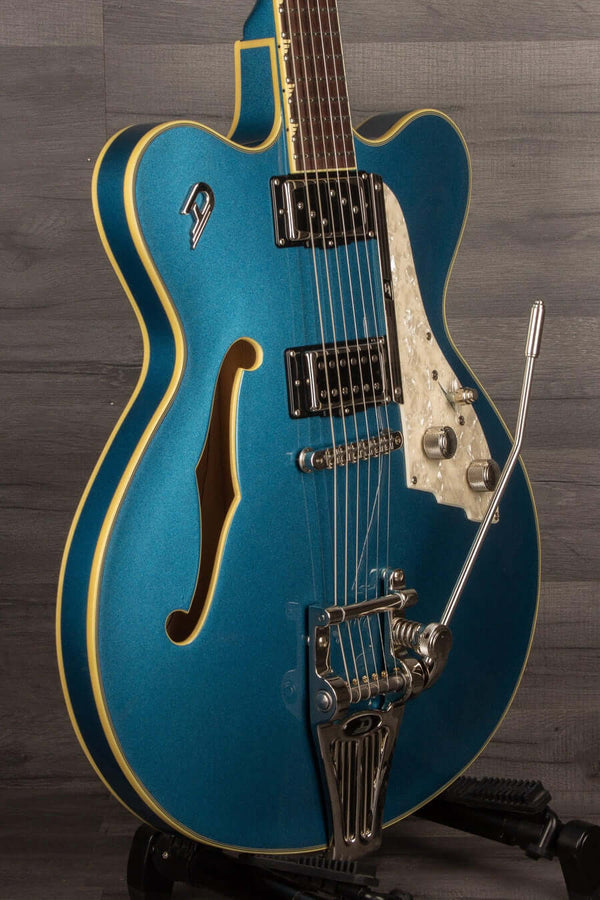 Duesenberg Fullerton Elite Catalina Blue With Hard Case | MusicStreet