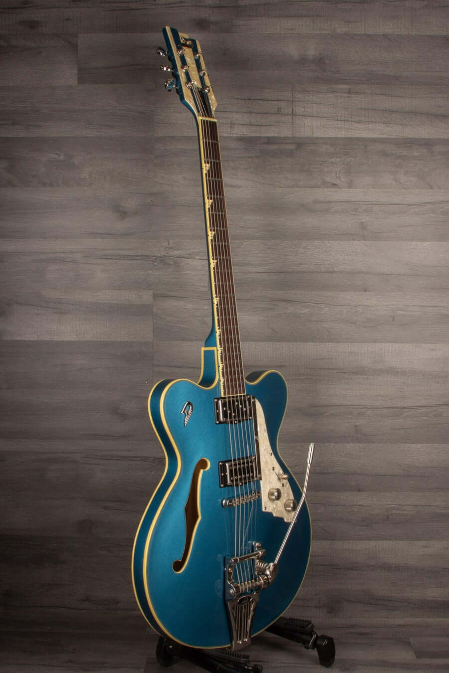 Duesenberg Fullerton Elite Catalina Blue With Hard Case | MusicStreet