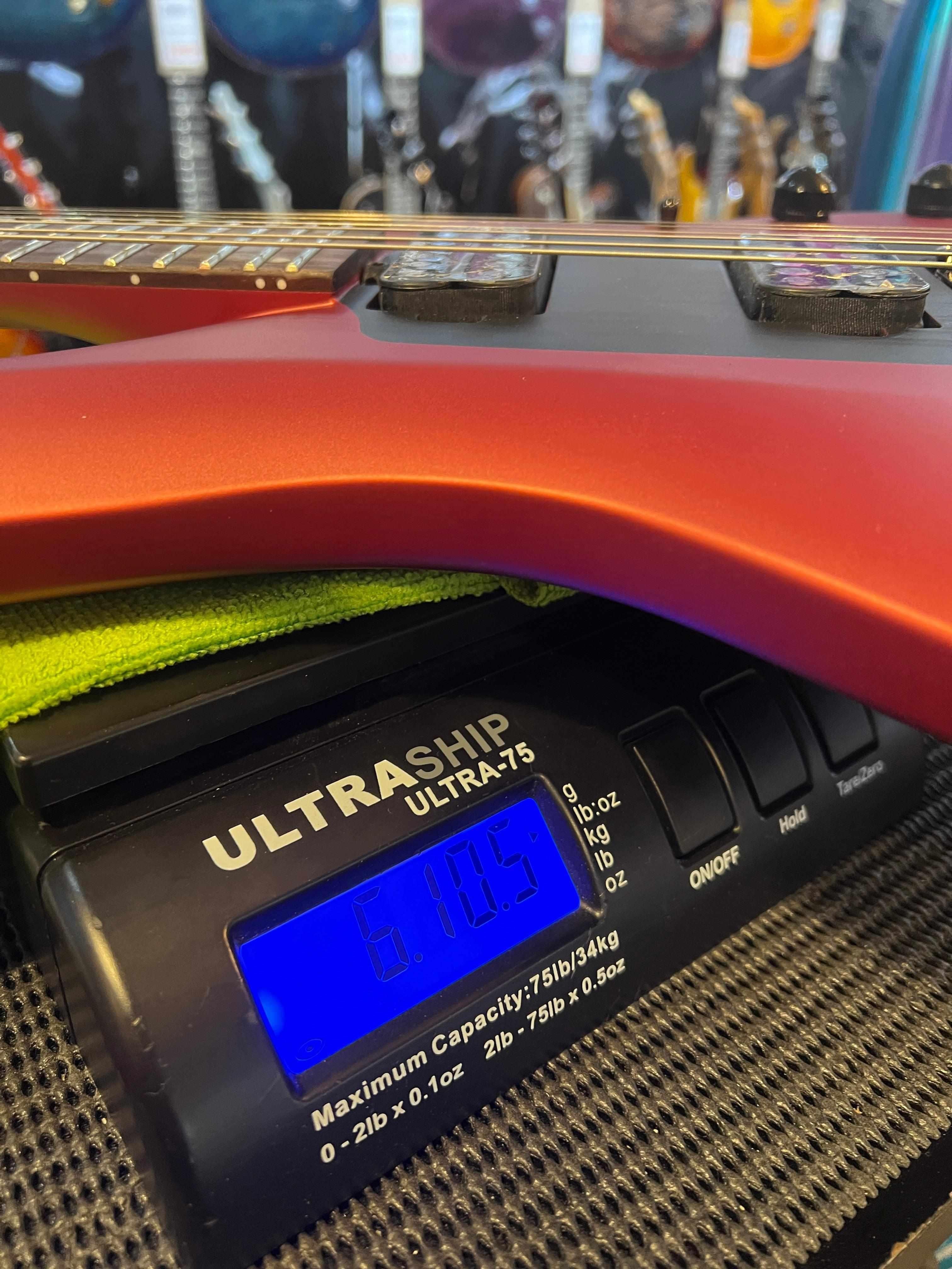 Sterling by MusicMan Majesty Electric Guitar - Iced Crimson