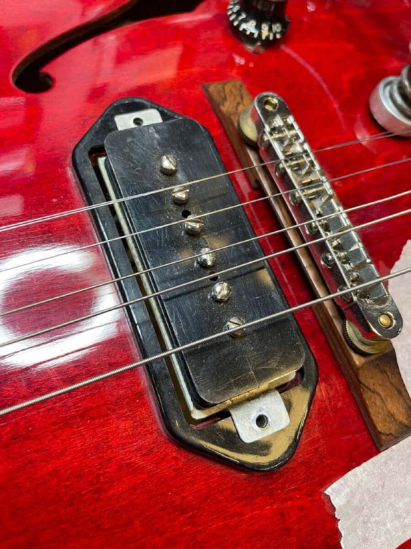 USED - Gibson ES125Td 1957 Cherry (Gibson Factory Refinish Circa 1965) #U308014 - MusicStreet