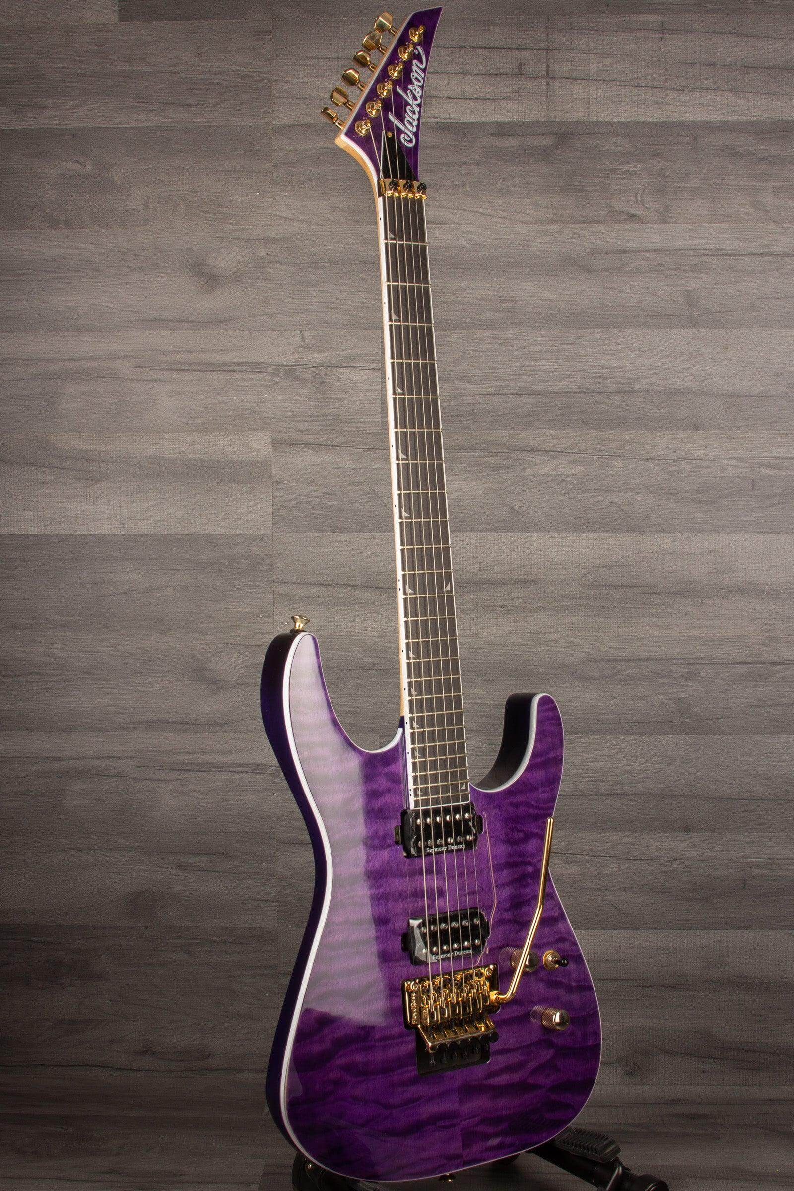 Jackson Pro Series Soloist™ SL2Q MAH Trans Purple