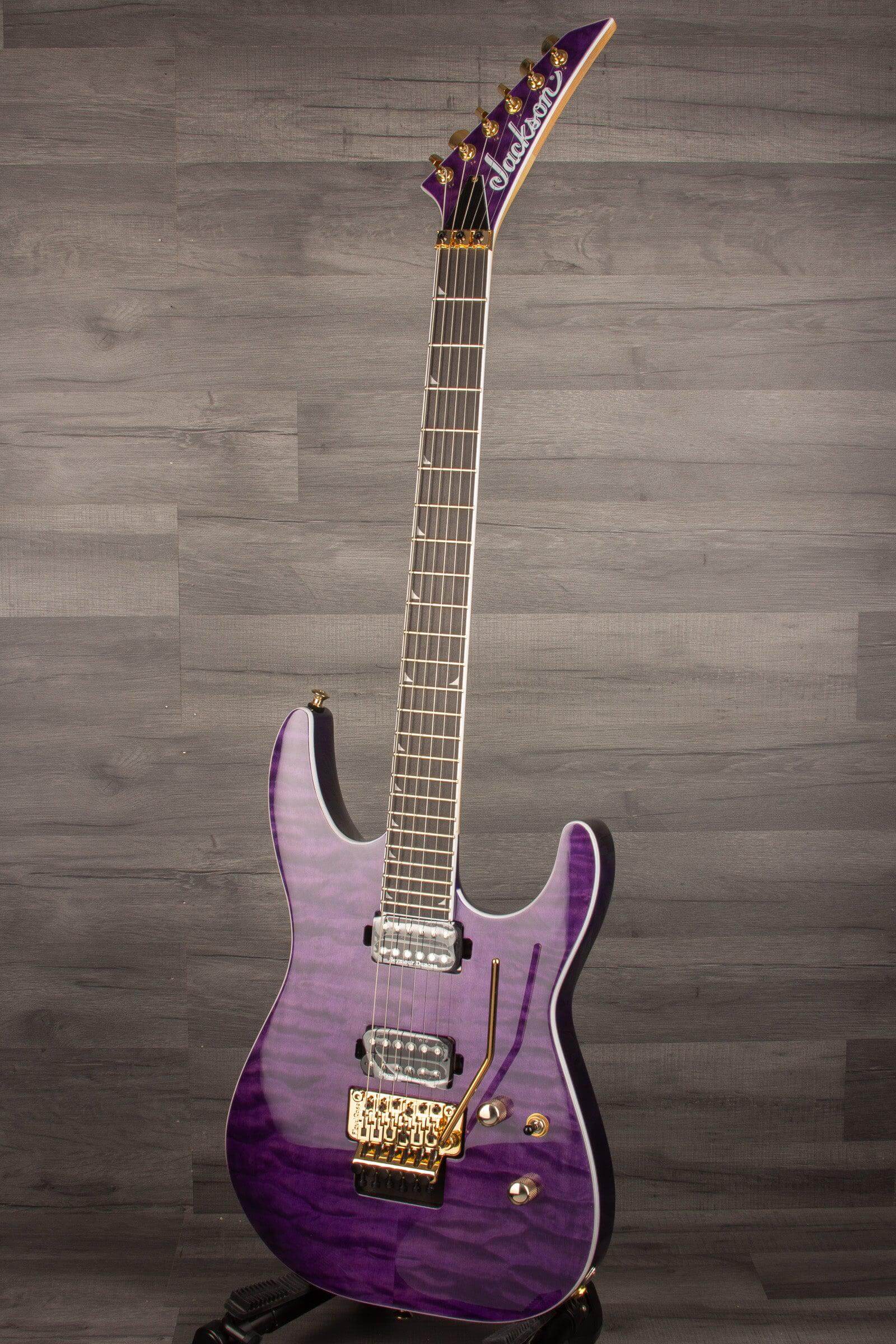 Jackson Pro Series Soloist™ SL2Q MAH Trans Purple