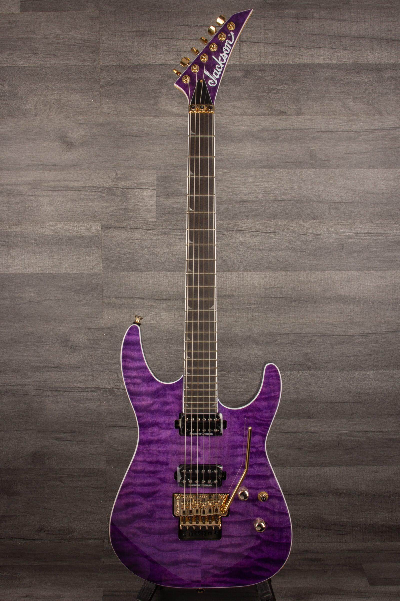 Jackson Pro Series Soloist™ SL2Q MAH Trans Purple