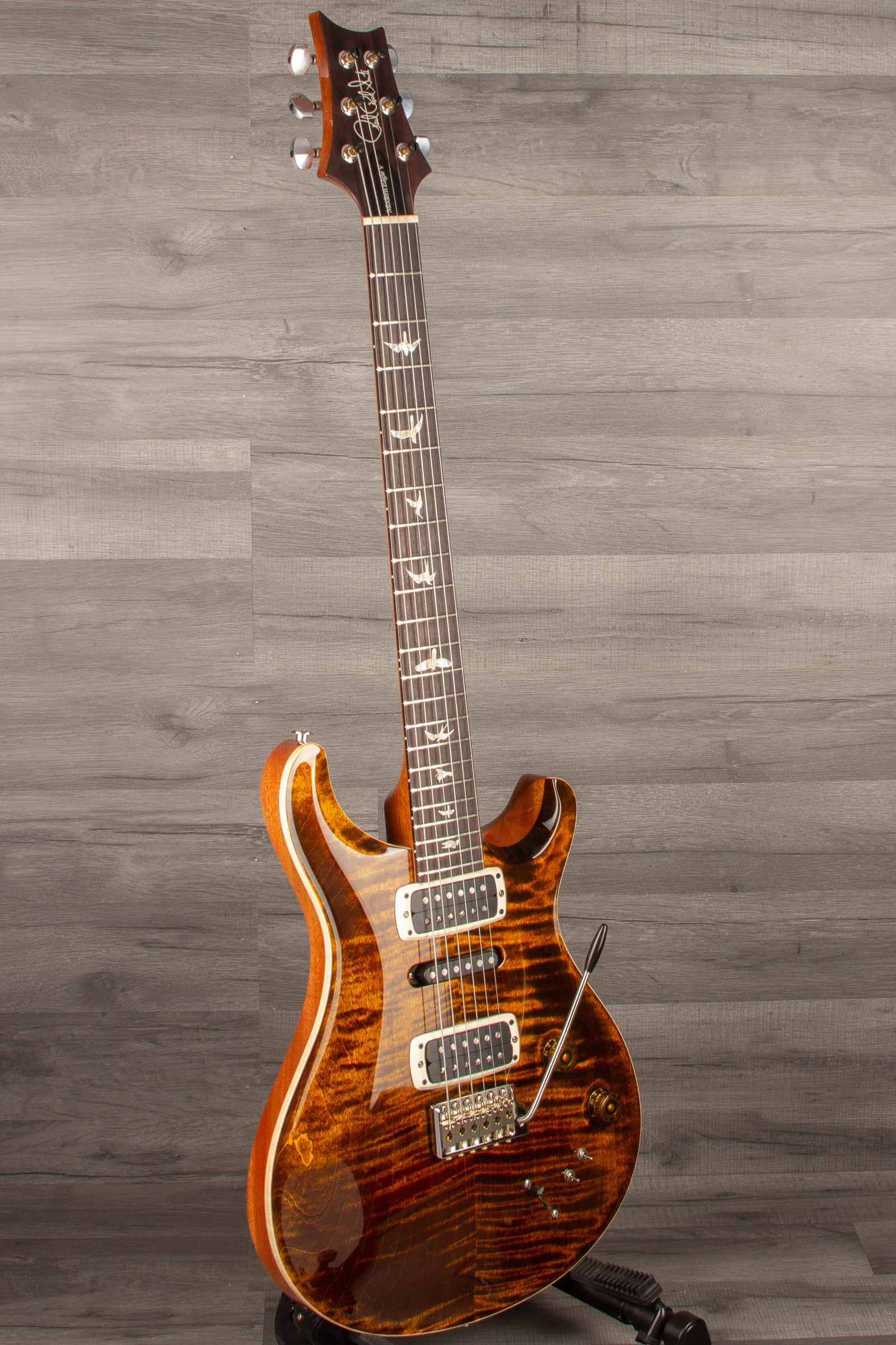 PRS Modern Eagle V - Yellow Tiger s#0357146