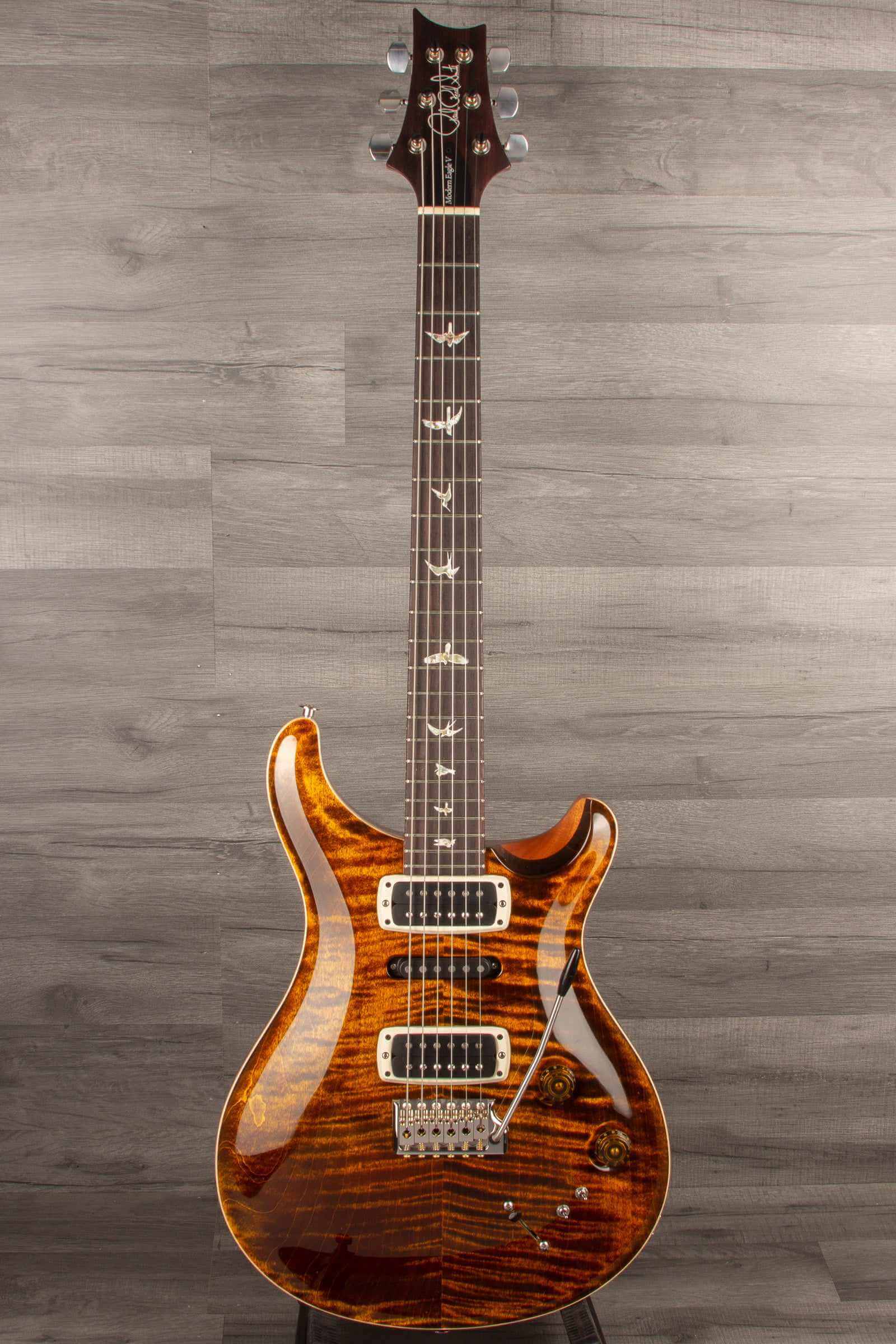 PRS Modern Eagle V - Yellow Tiger s#0357146