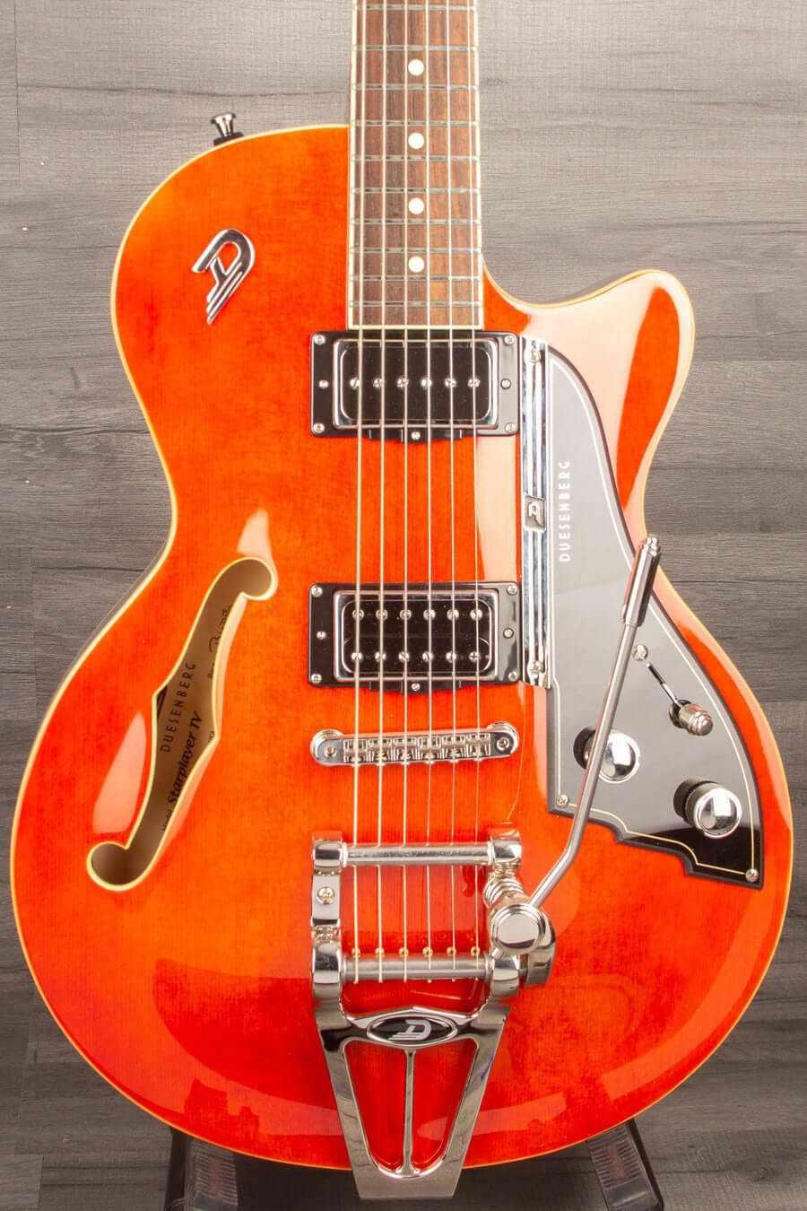 Duesenberg Starplayer TV Electric Guitar - Vintage Orange (Includes Hard Case)