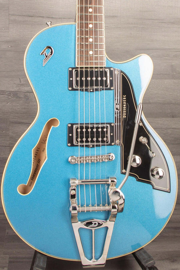 Duesenberg Starplayer TV Electric Guitar - Narvik Blue inc Hard case