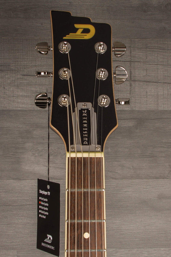 Duesenberg Starplayer Tv In Silver Sparkle With Hard Case - MusicStreet