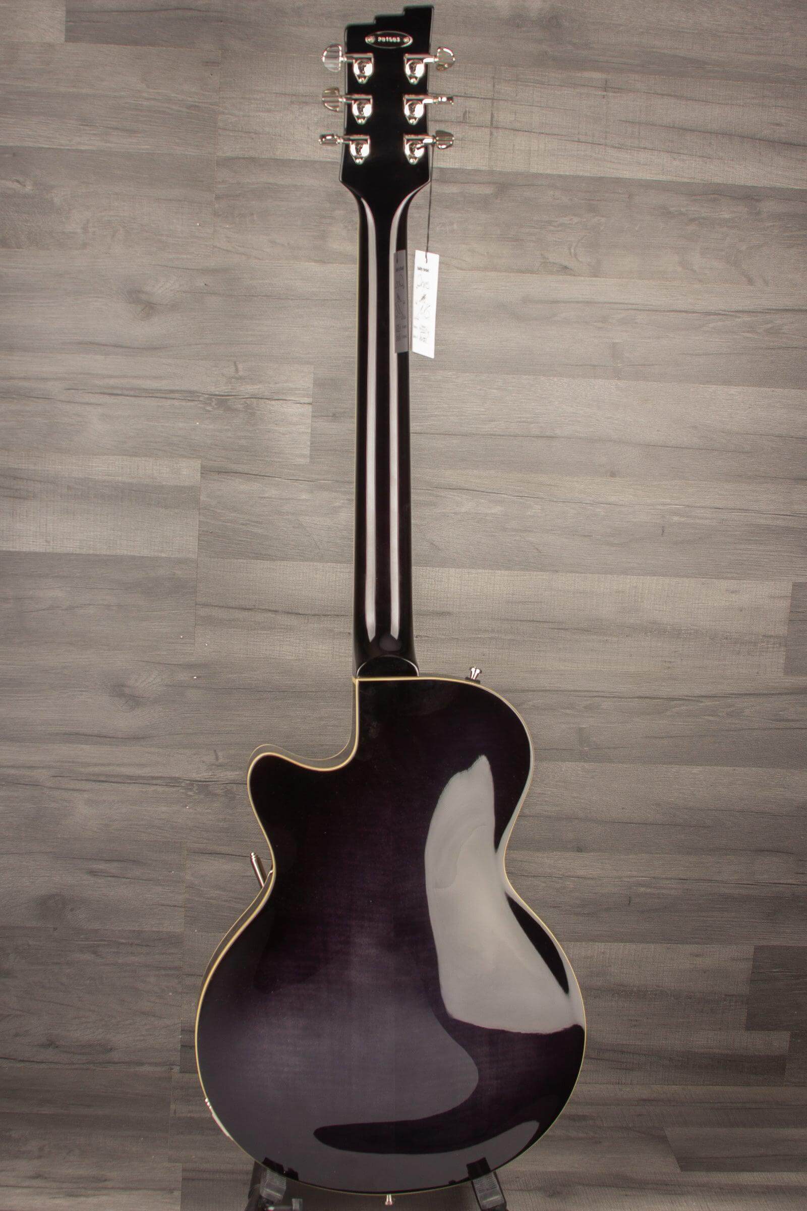 Duesenberg Starplayer Tv Electric Guitar In Silver Sparkle With Hard Case