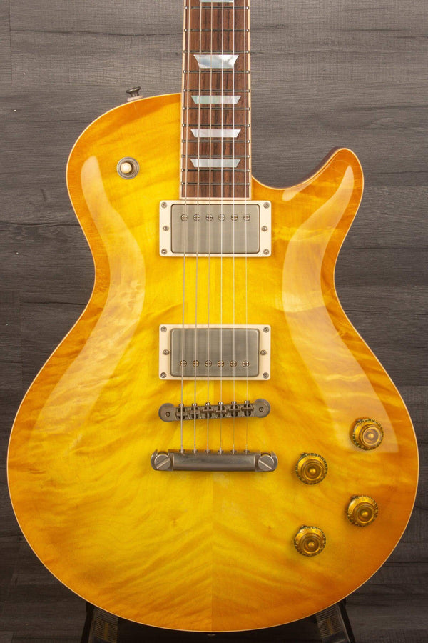 Patrick James Eggle Macon Carved Top - Lemon Burst s#30848