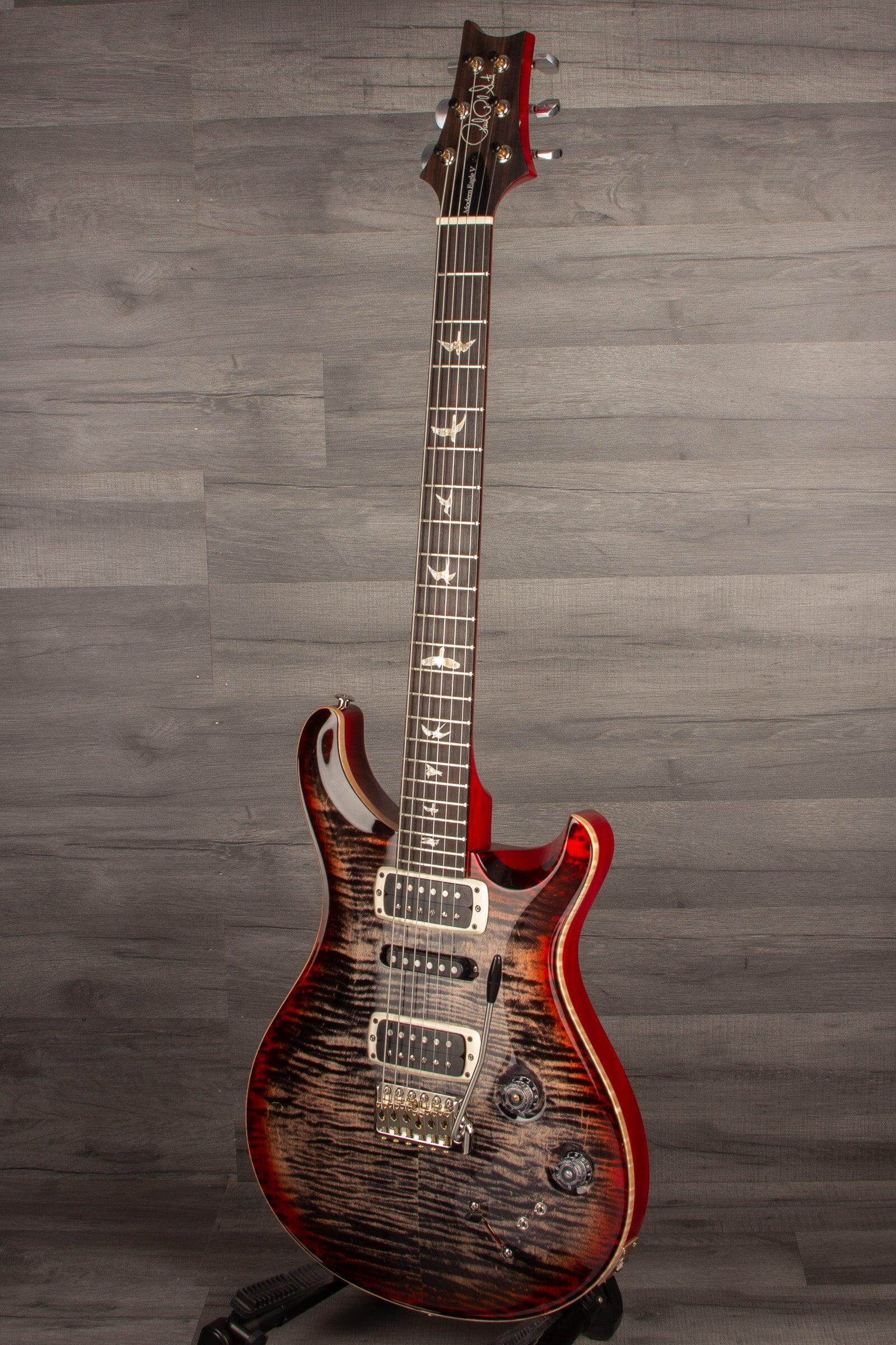PRS Modern Eagle V - Charcoal Cherry Burst