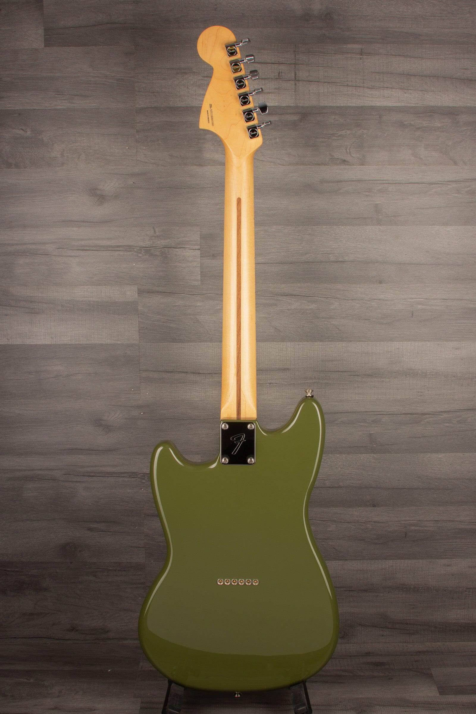 USED - Fender Mustang Olive Green