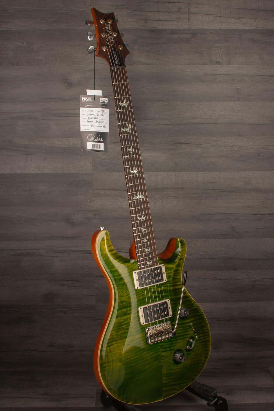 PRS Custom 24/08 Emerald Green s#0320267
