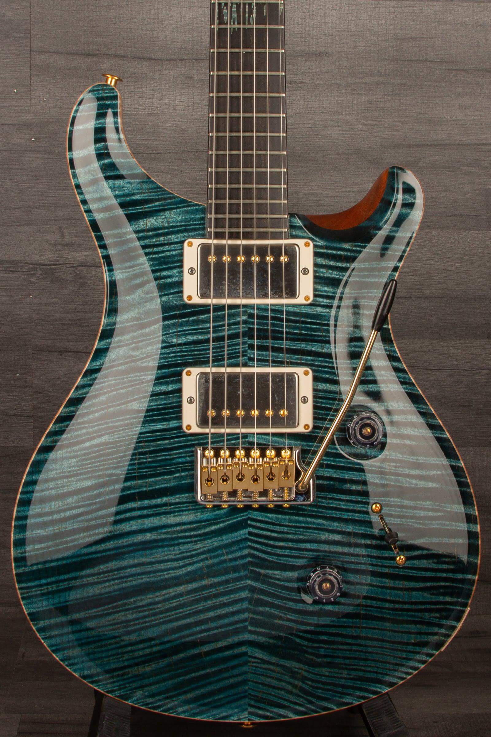 PRS Private Stock Matapeake Blue - Chesapeake Bay Bridge Inlay s#0329352 - MusicStreet