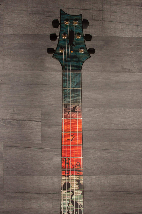 PRS Private Stock Matapeake Blue - Chesapeake Bay Bridge Inlay s#0329352 - MusicStreet