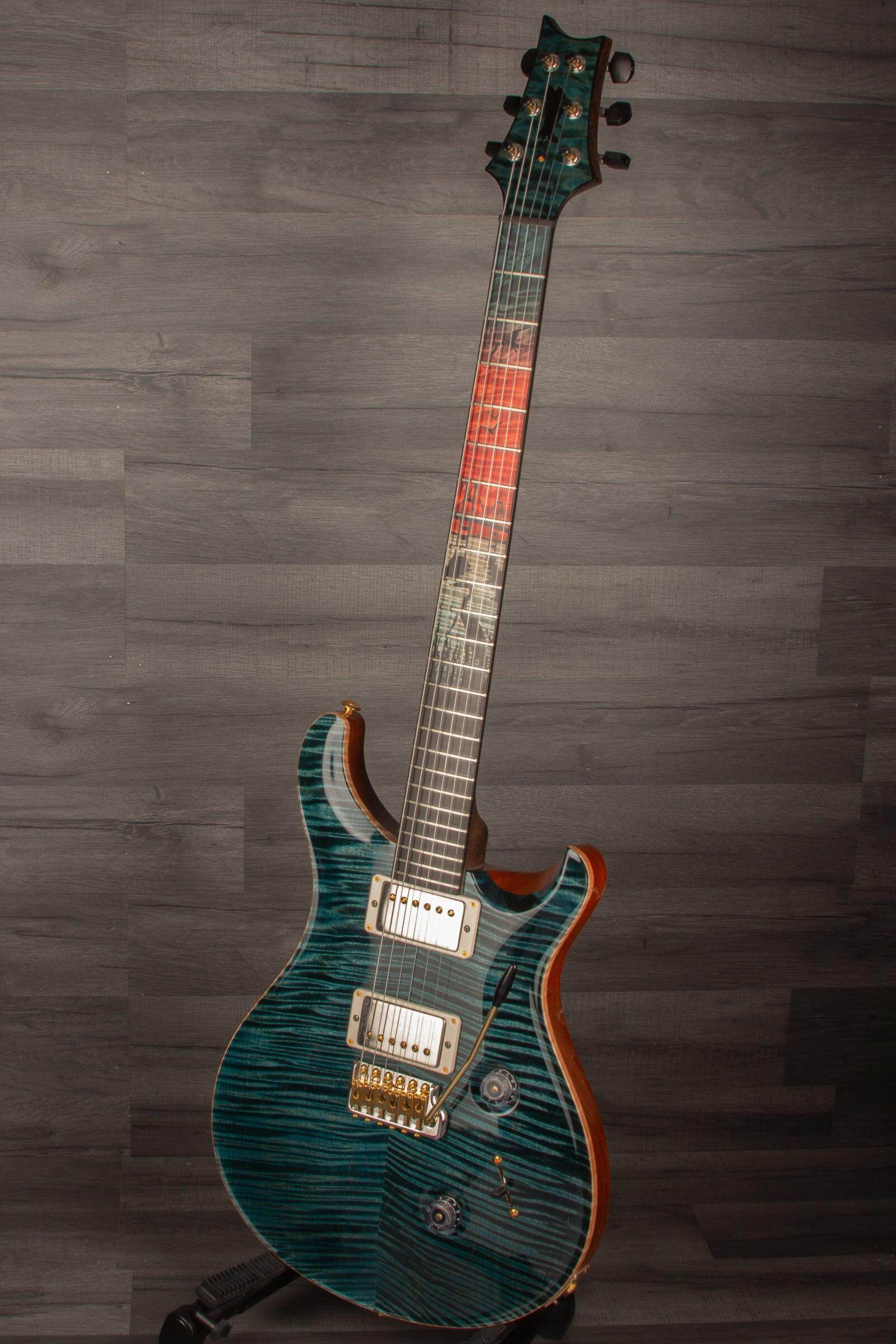 PRS Private Stock Matapeake Blue - Chesapeake Bay Bridge Inlay s#0329352 - MusicStreet