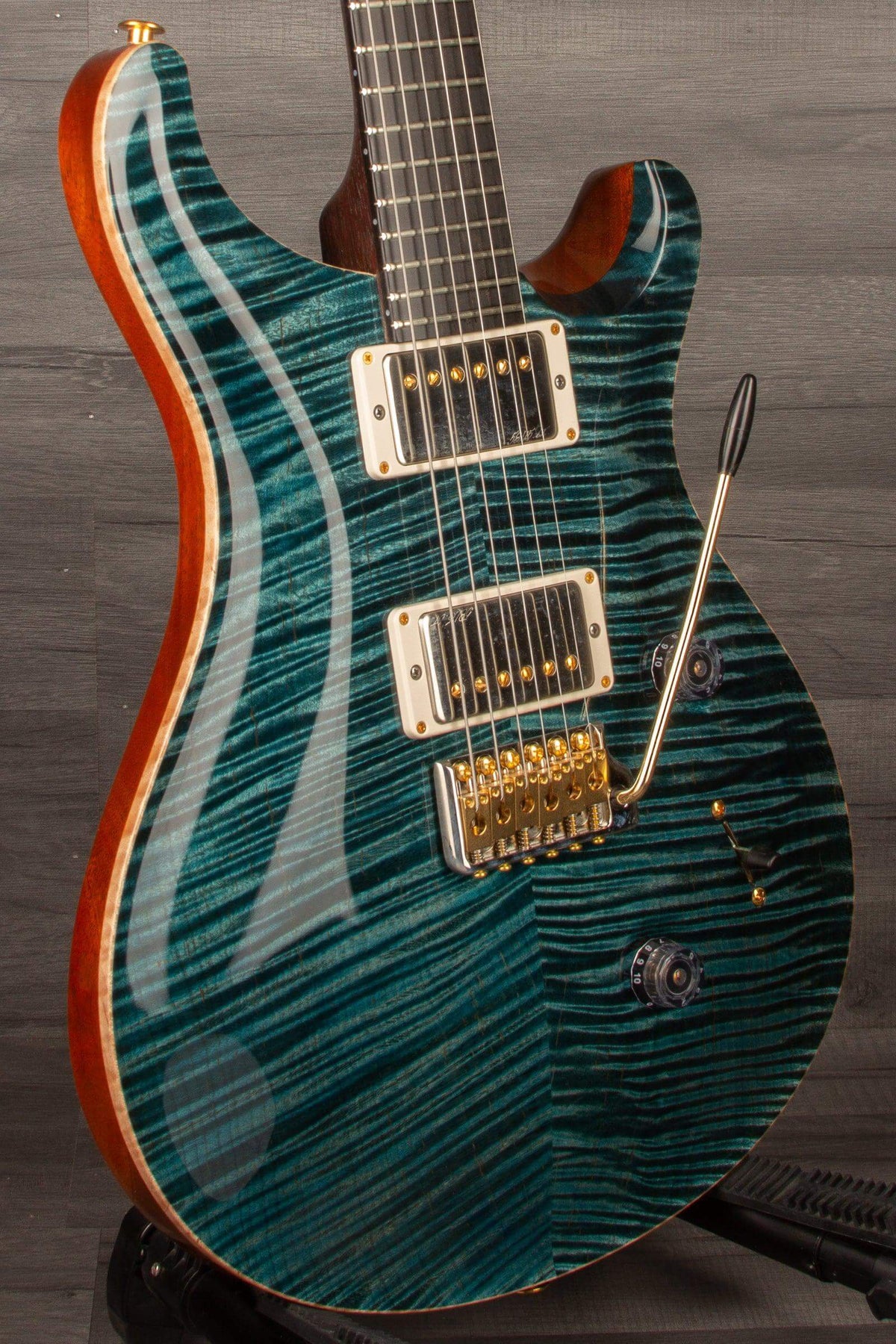 PRS Private Stock Matapeake Blue - Chesapeake Bay Bridge Inlay s#0329352