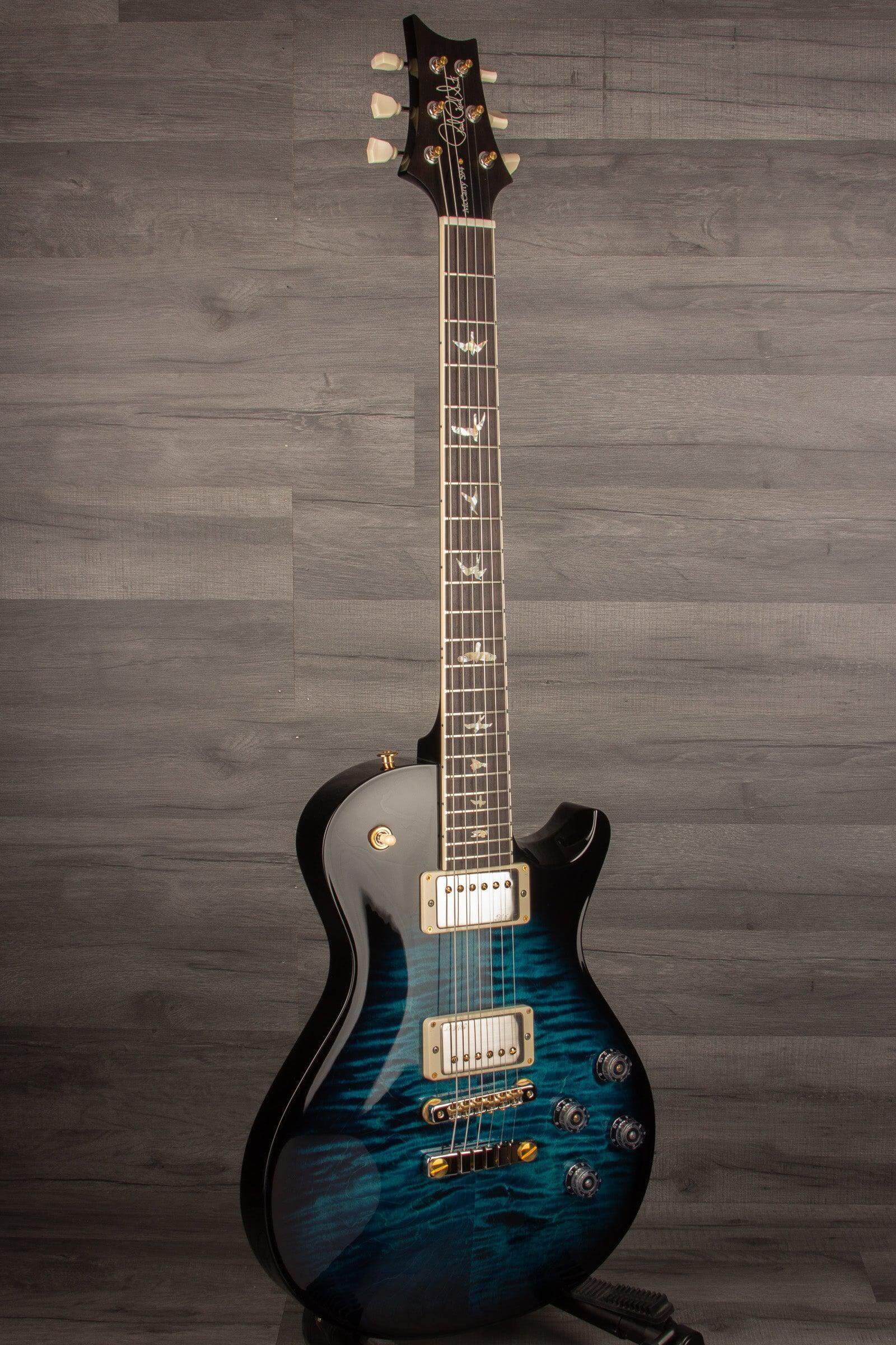 PRS McCarty SC594 Electric Guitar 10 Top - Cobalt Burst Wrap s#0348555