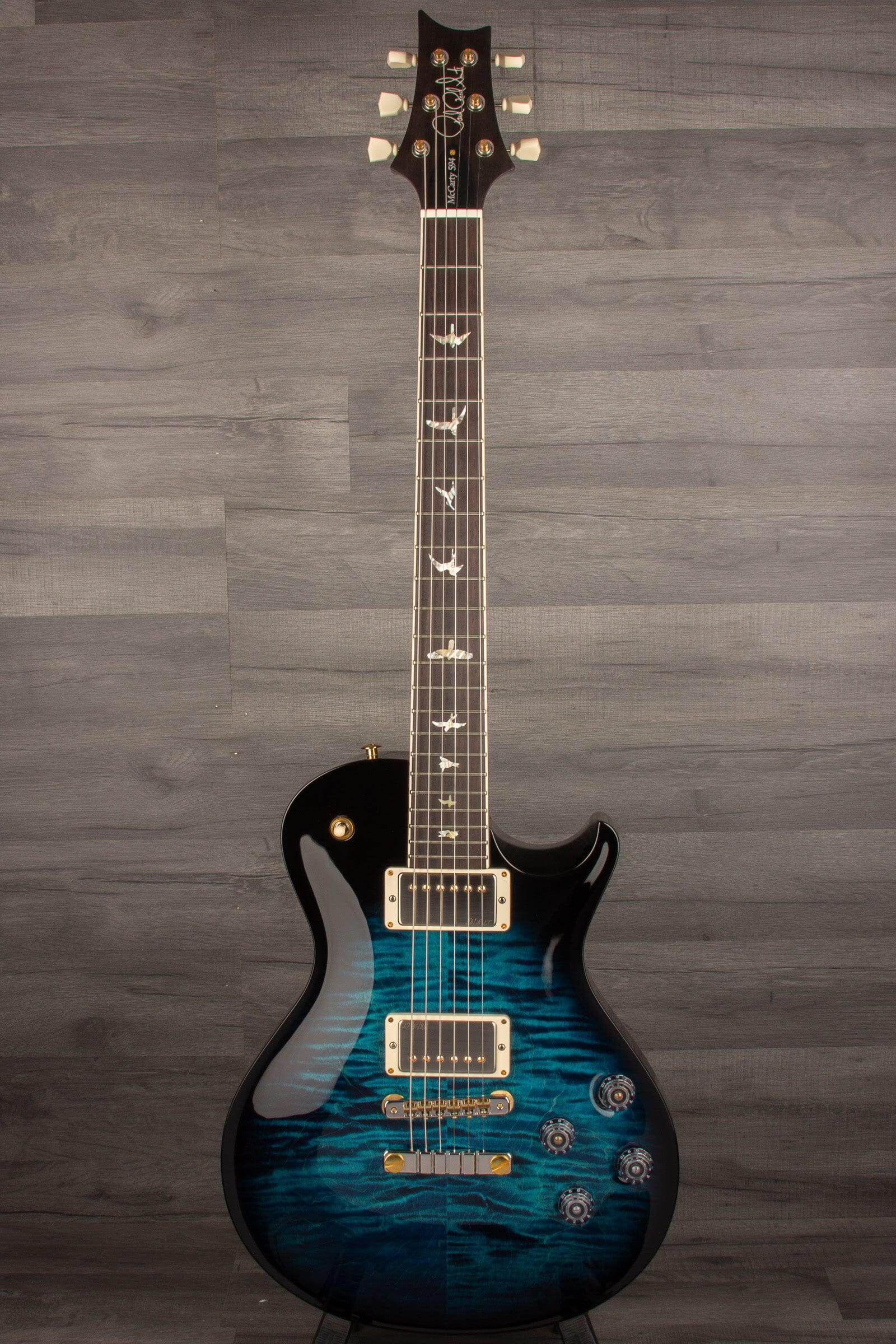PRS McCarty SC594 Electric Guitar 10 Top - Cobalt Burst Wrap s#0348555