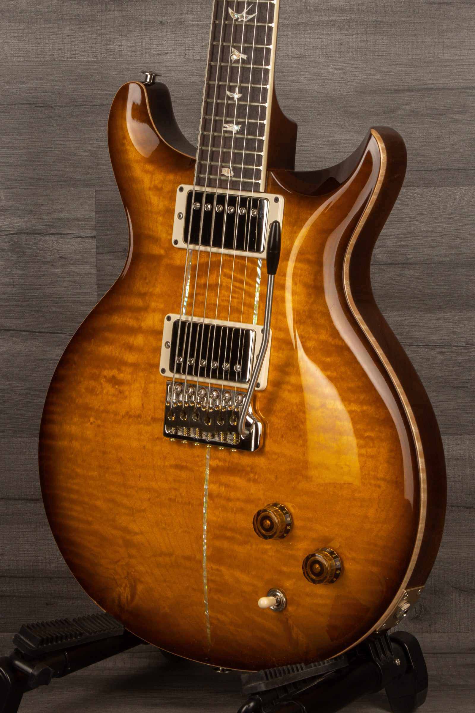 PRS Santana Retro Electric Guitar - Amber Smokeburst s#0360478