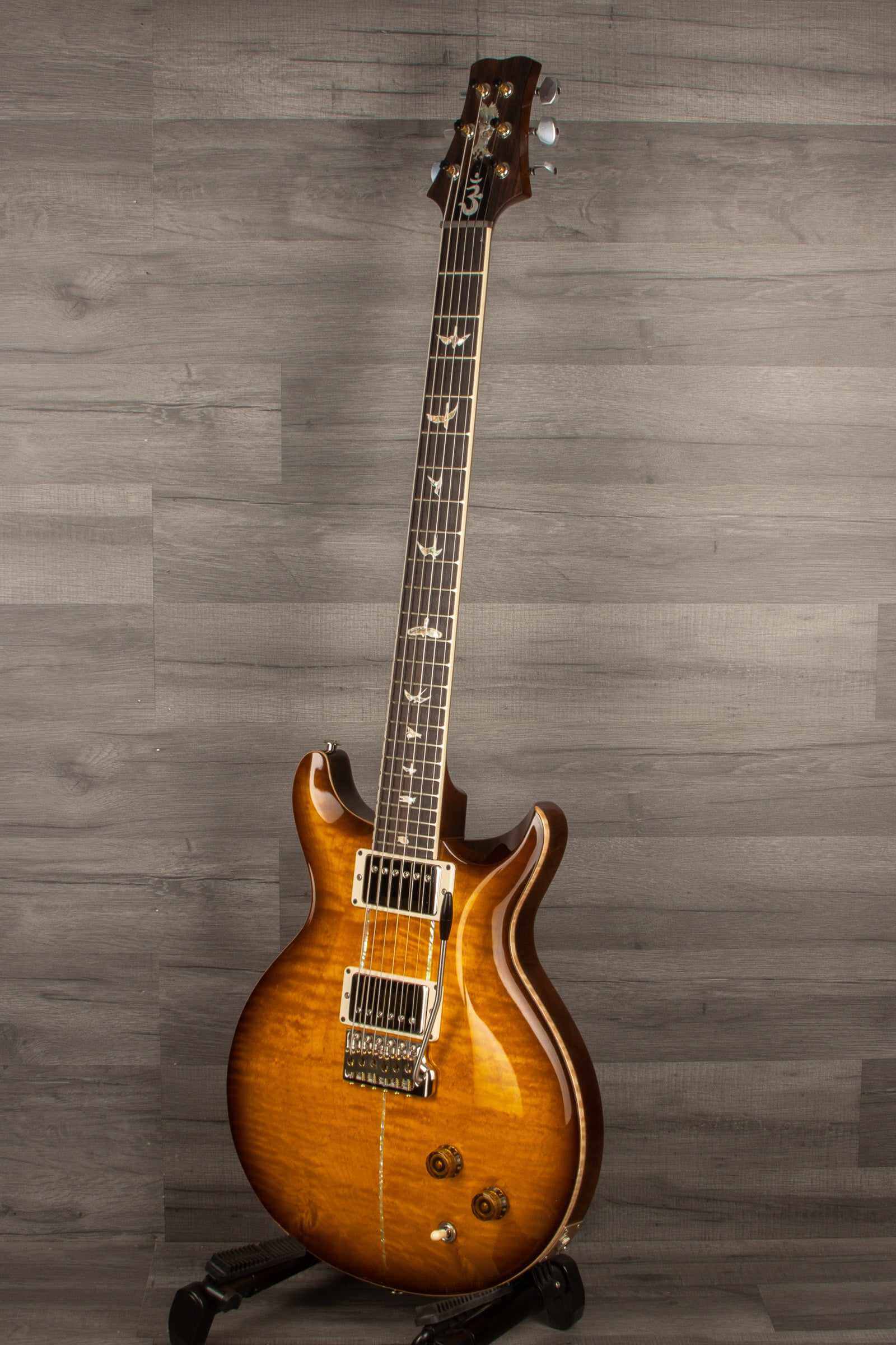 PRS Santana Retro Electric Guitar - Amber Smokeburst s#0360478