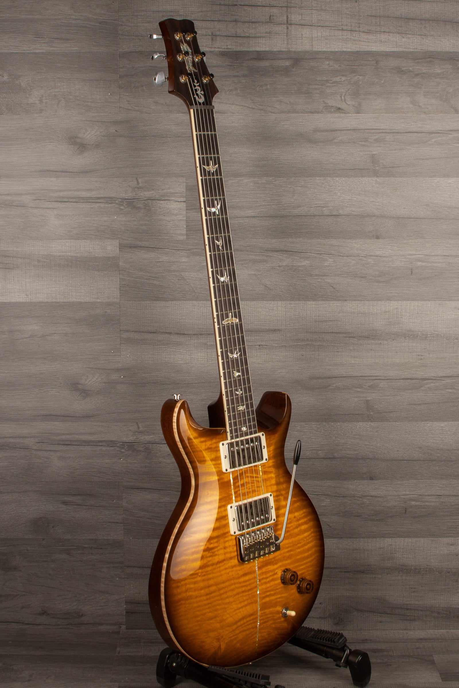 PRS Santana Retro Electric Guitar - Amber Smokeburst s#0360478