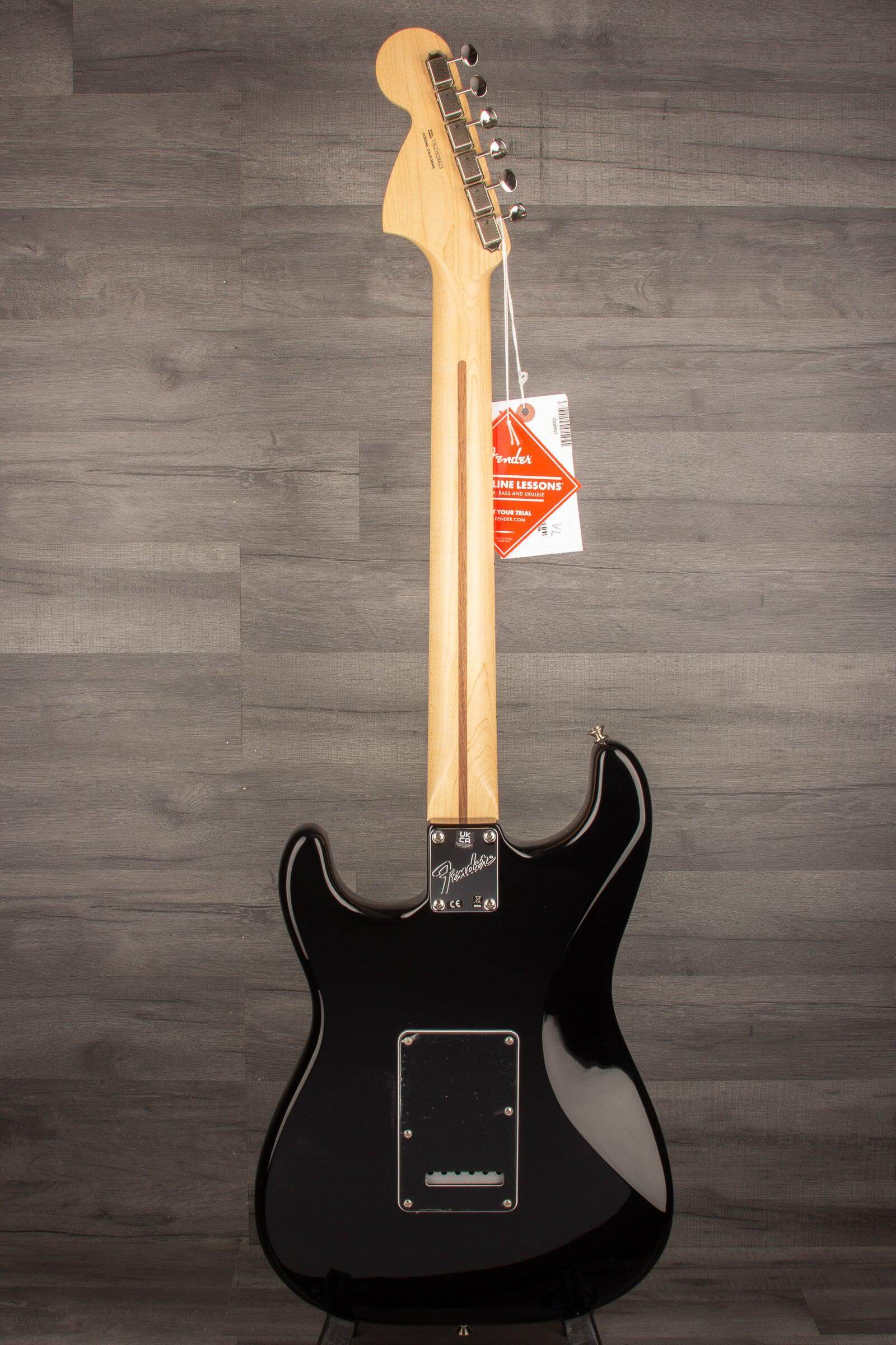 Fender American Performer HSS Stratocaster Electric Guitar - Black, Maple Neck