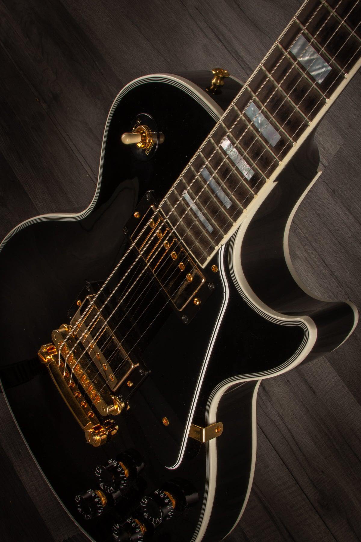 USED - Gibson Custom Shop Les Paul Custom Gloss Black - MusicStreet