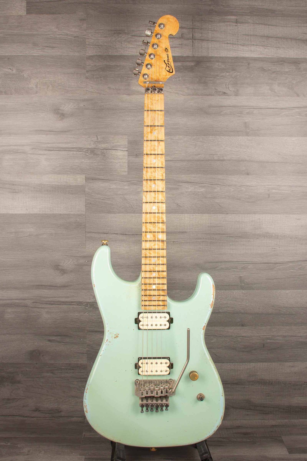 USED - Luxxtone Custom Shop Ltd - El Macete, Floyd, Sonic Blue