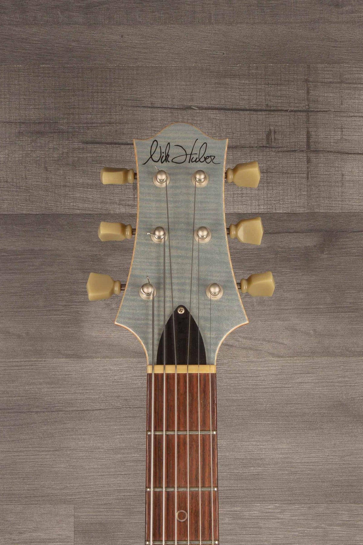 USED - Nik Huber Surfmeister Custom with Bigsby, Worn Iced Blue