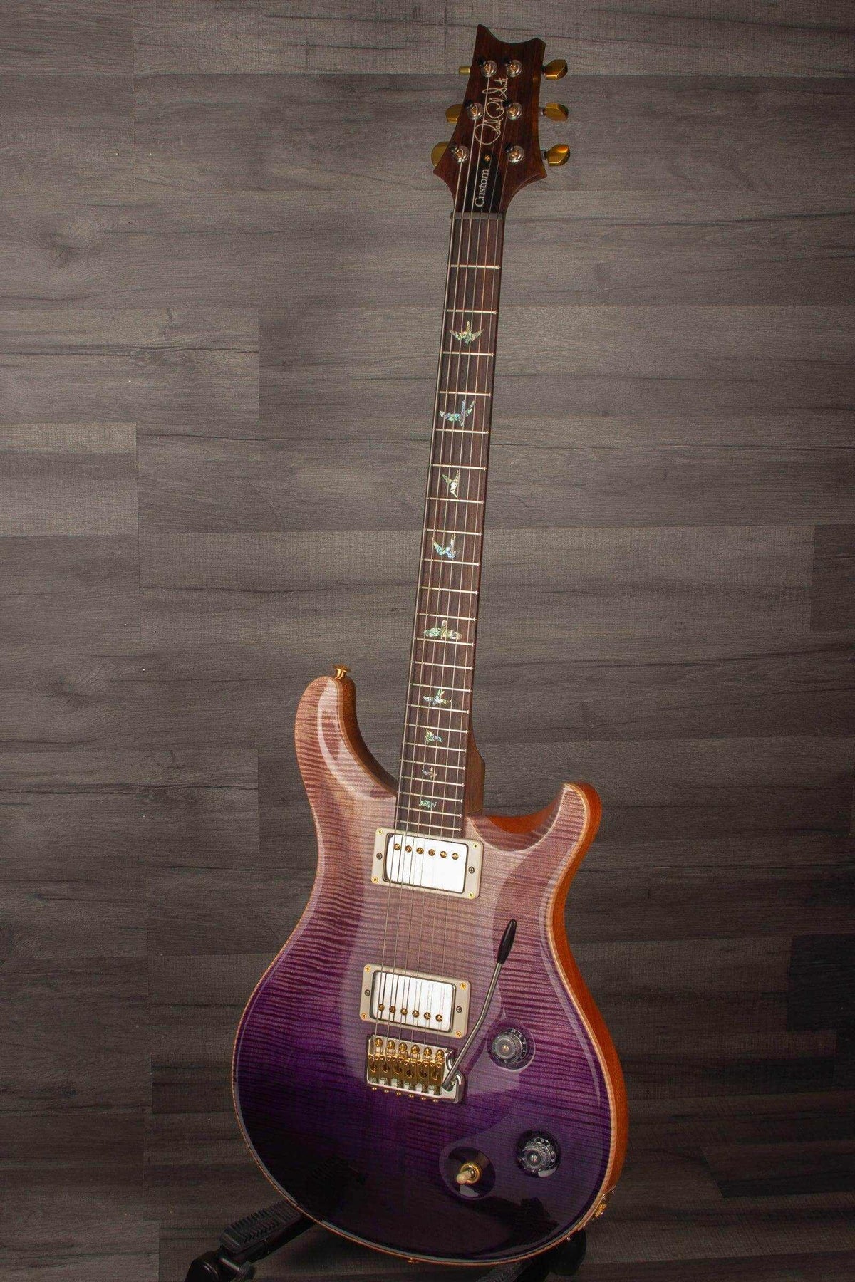 USED - PRS Wood Library Custom 22 'Machinehead' Purple Fade - solid Rosewood neck
