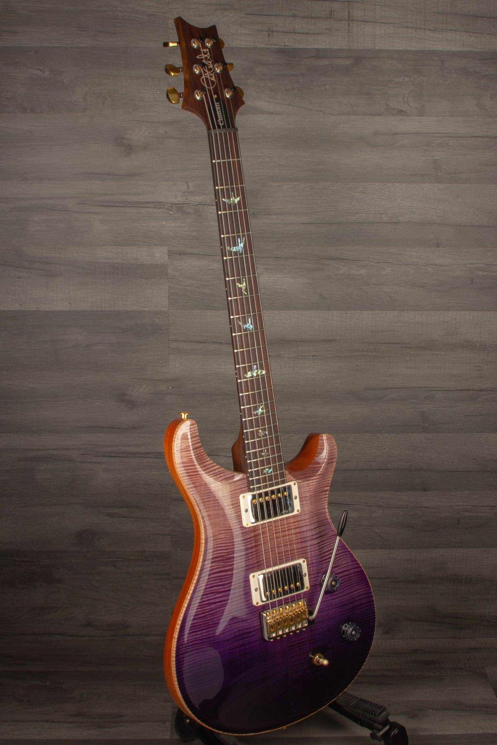 USED - PRS Wood Library Custom 22 'Machinehead' Purple Fade - solid Rosewood neck
