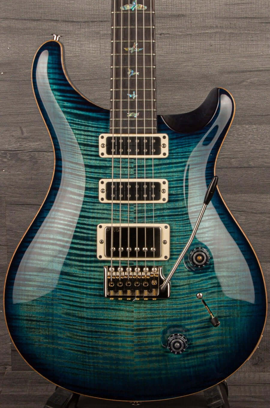 PRS - Wood Library Studio Electric Guitar - Cobalt Blue #0355416