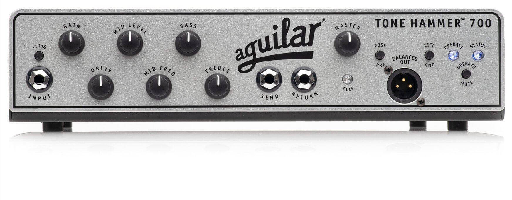 Aguilar Tone Hammer 700 Bass Amp Head - MusicStreet