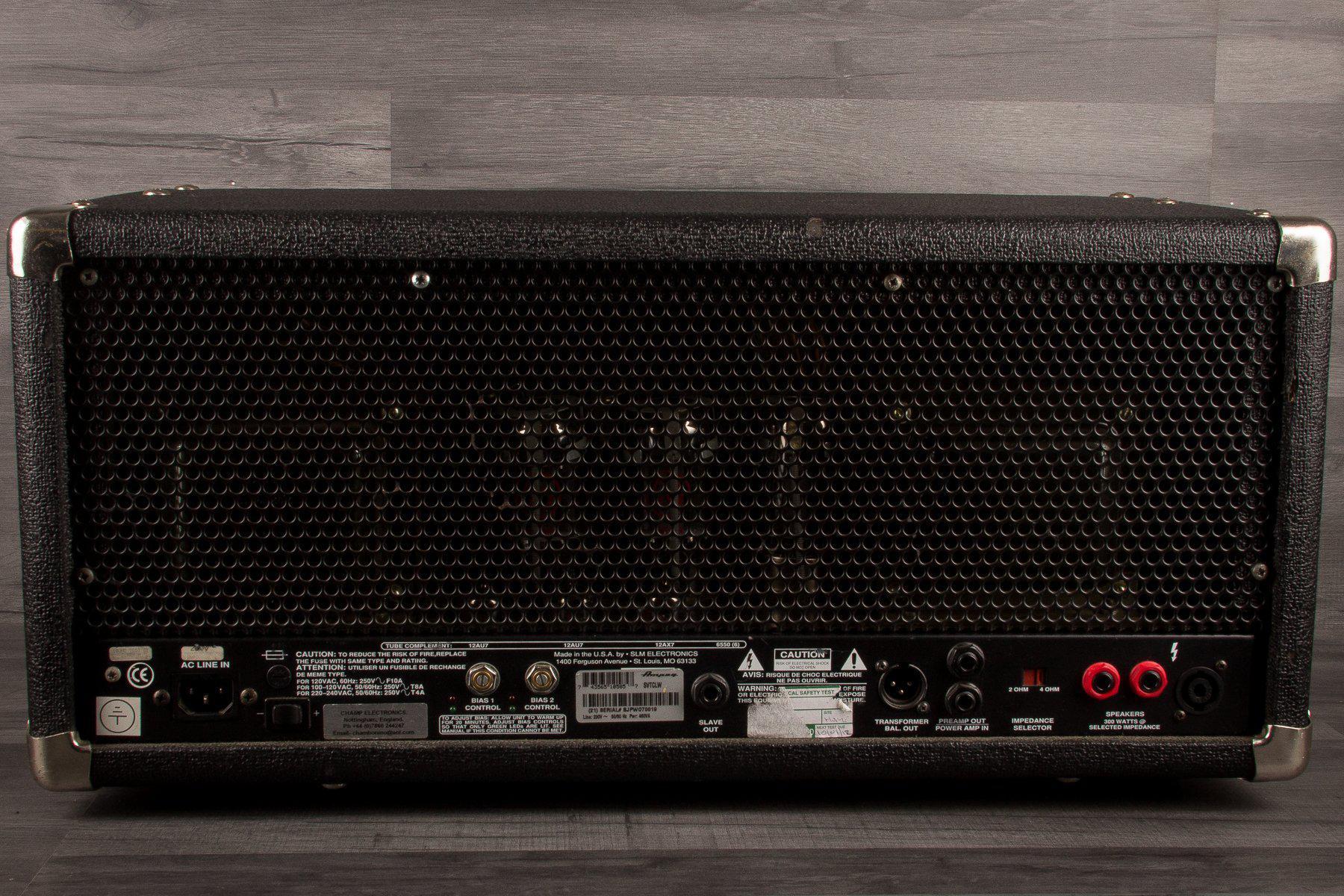 USED - 2002 Ampeg SVT Classic (USA Made)