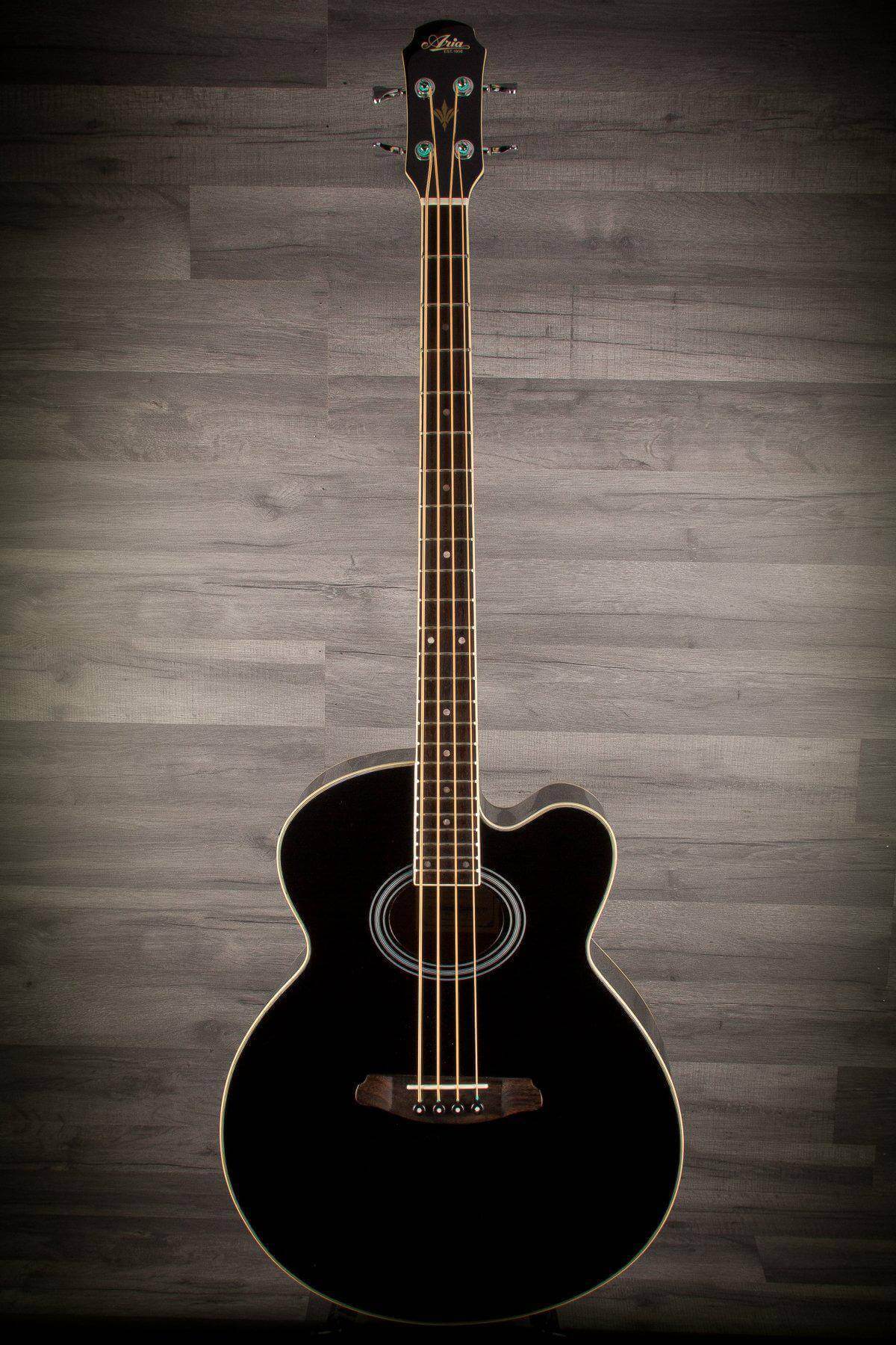 Aria Feb-30M Black Acoustic Bass - MusicStreet