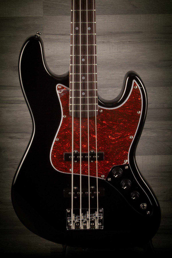 Aria Bass Guitar Aria STB JB/B BK Tortoise scratch guard