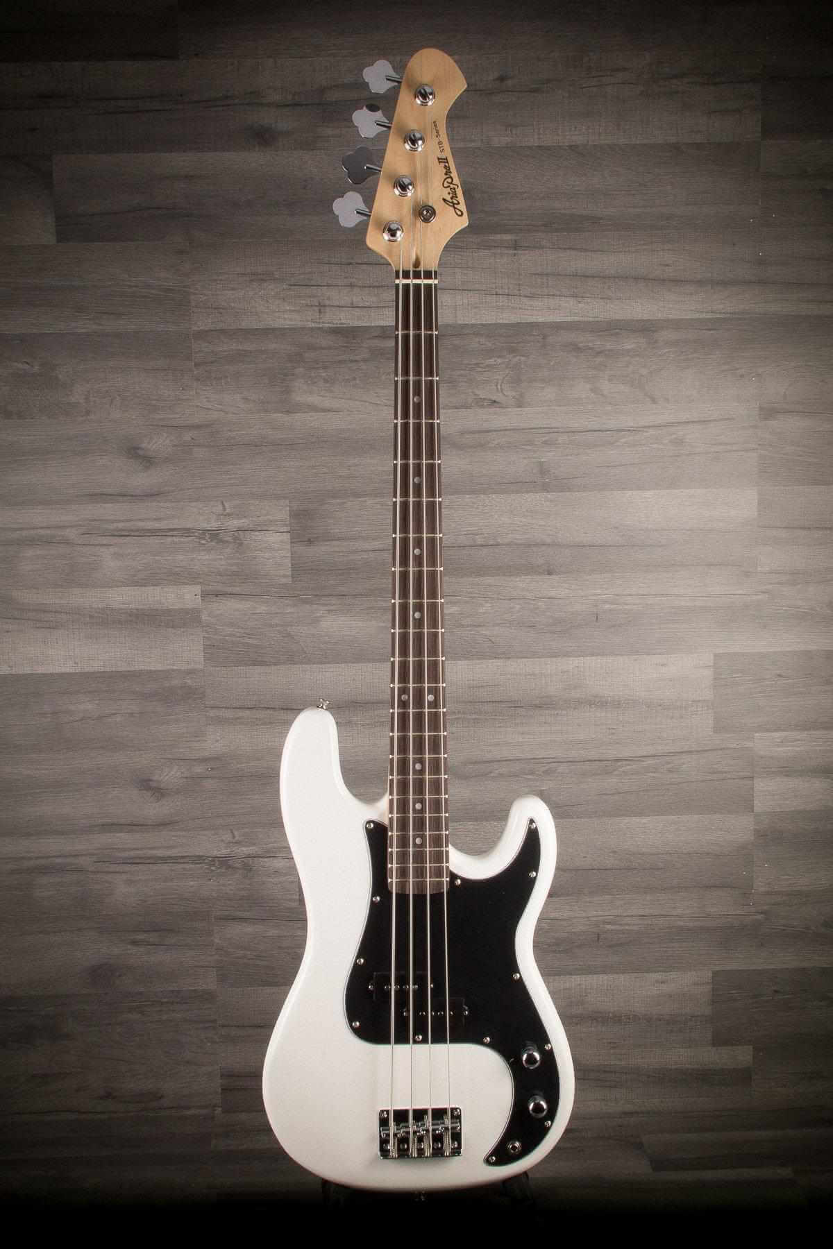 Aria Bass Guitar Aria STB PB/B White