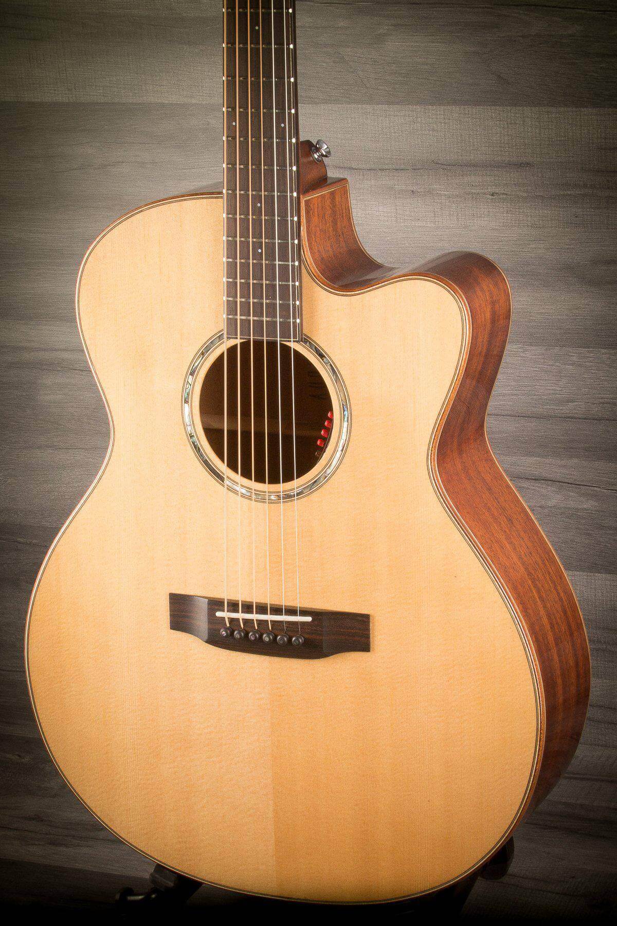 Auden Artist Mahogany Austin Spruce Cutaway